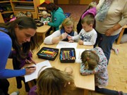 Odpolední zdravá svačinka s rodiči